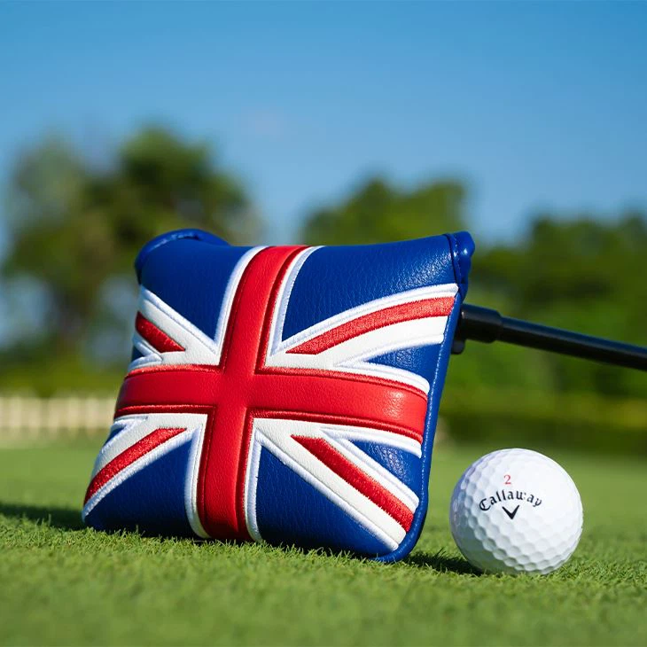 Great Britain Club Mallet Putter Headcover