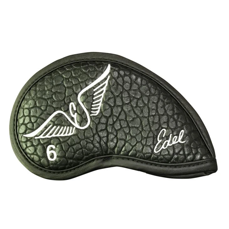 Edel Black Stone Texture Synthetic PU Golf Iron Headcover Edel Black Stone Texture Synthetic PU Golf Iron Headcover
